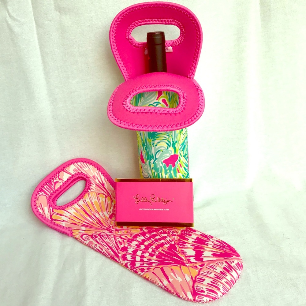 🌴Lilly Pulitzer🌴 wine totes